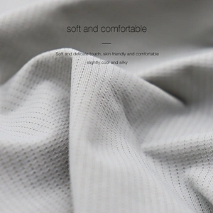knitted stretch nylon spandex striple dot hole wicking mesh fabric
